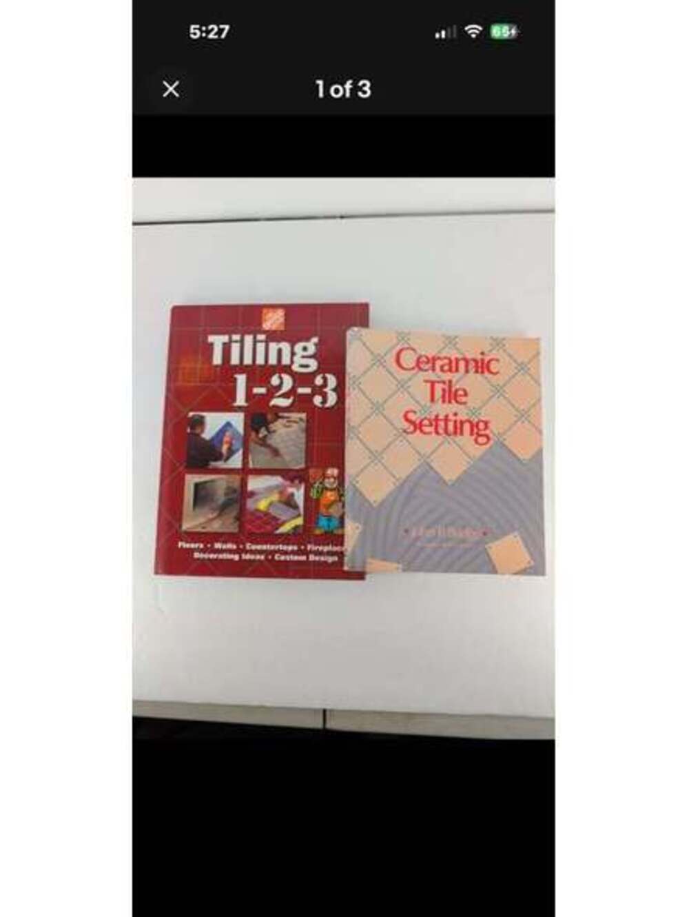 Tiling 1-2-3 and Ceramic Tile Setting Books